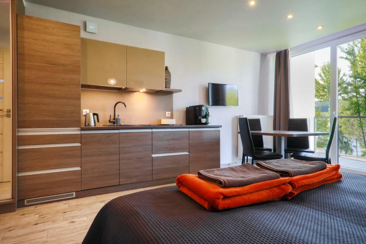 Apartment Sloneczny Grodek 51 กรูเดก นาด ดูไนต์เซม ภายนอก รูปภาพ